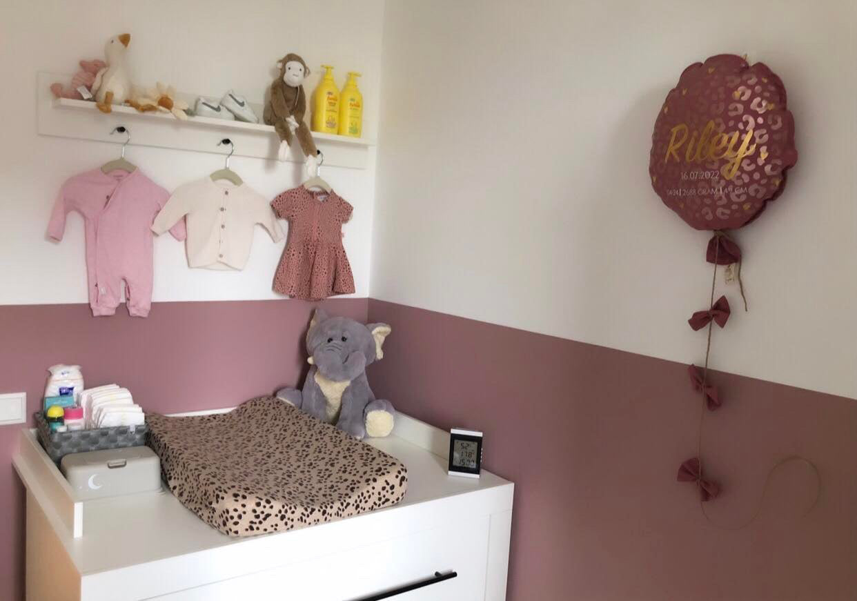 Geboorteballon in kleur naar wens