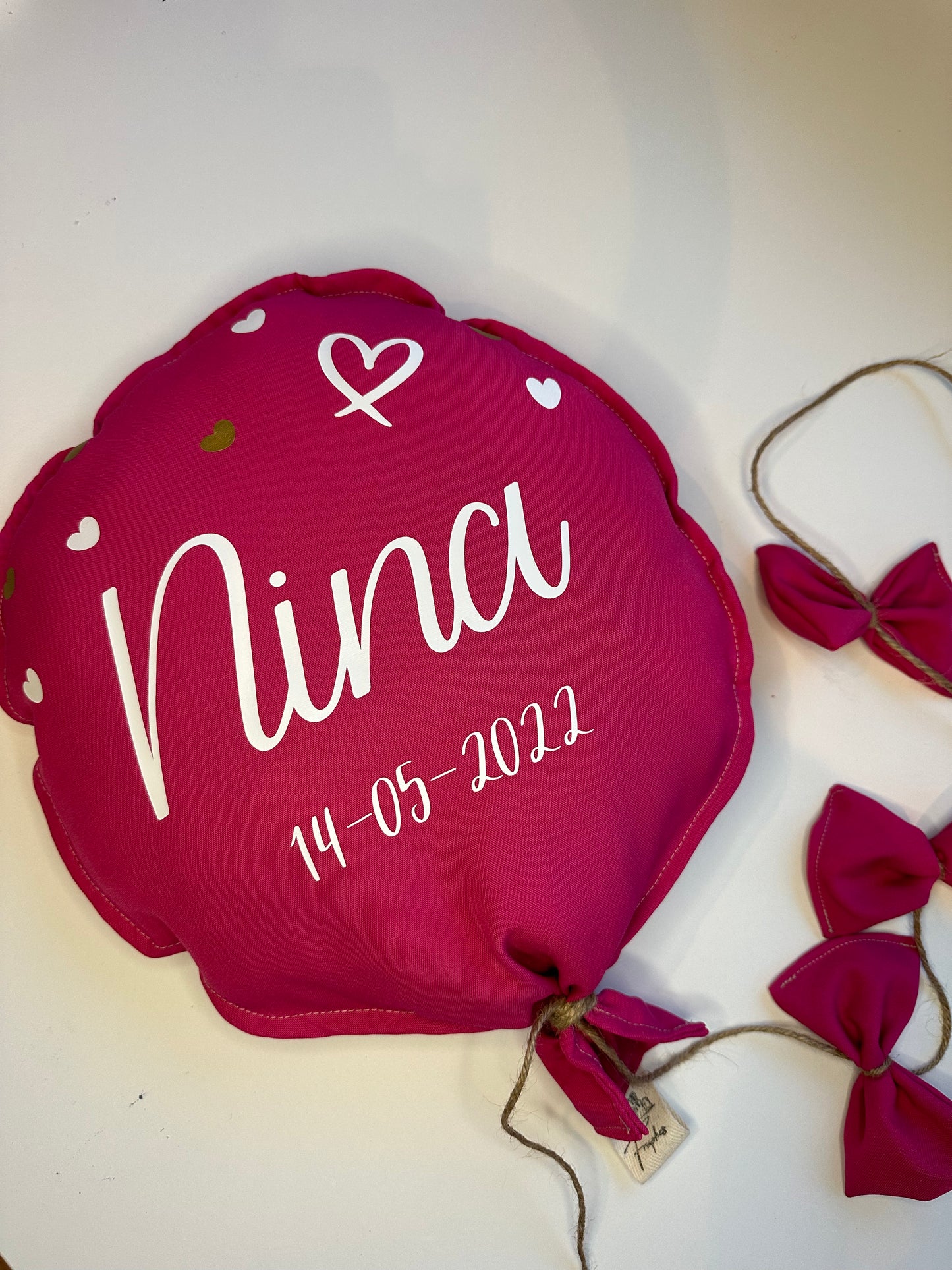 Geboorteballon in kleur naar wens