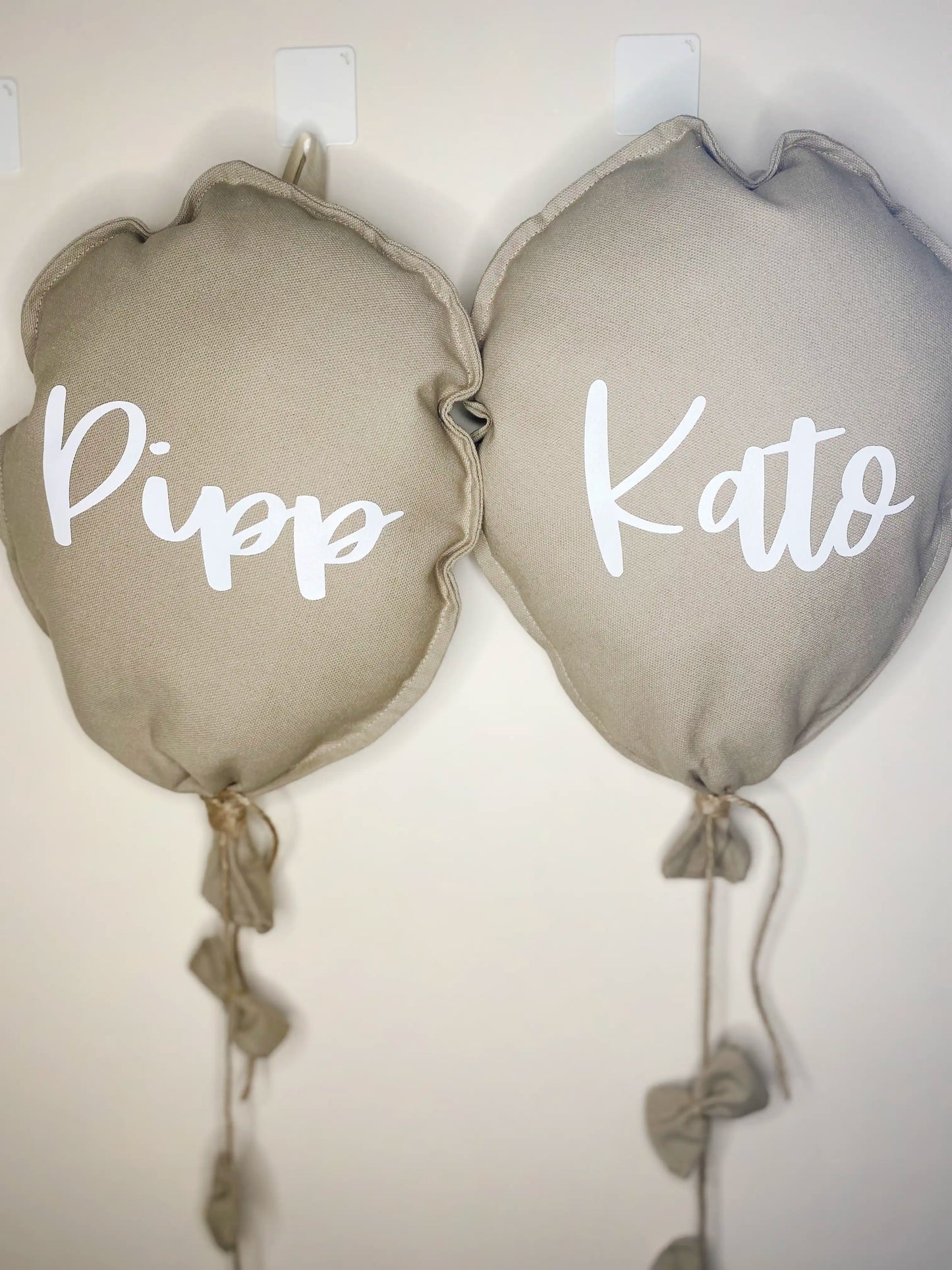 Geboorteballon beige