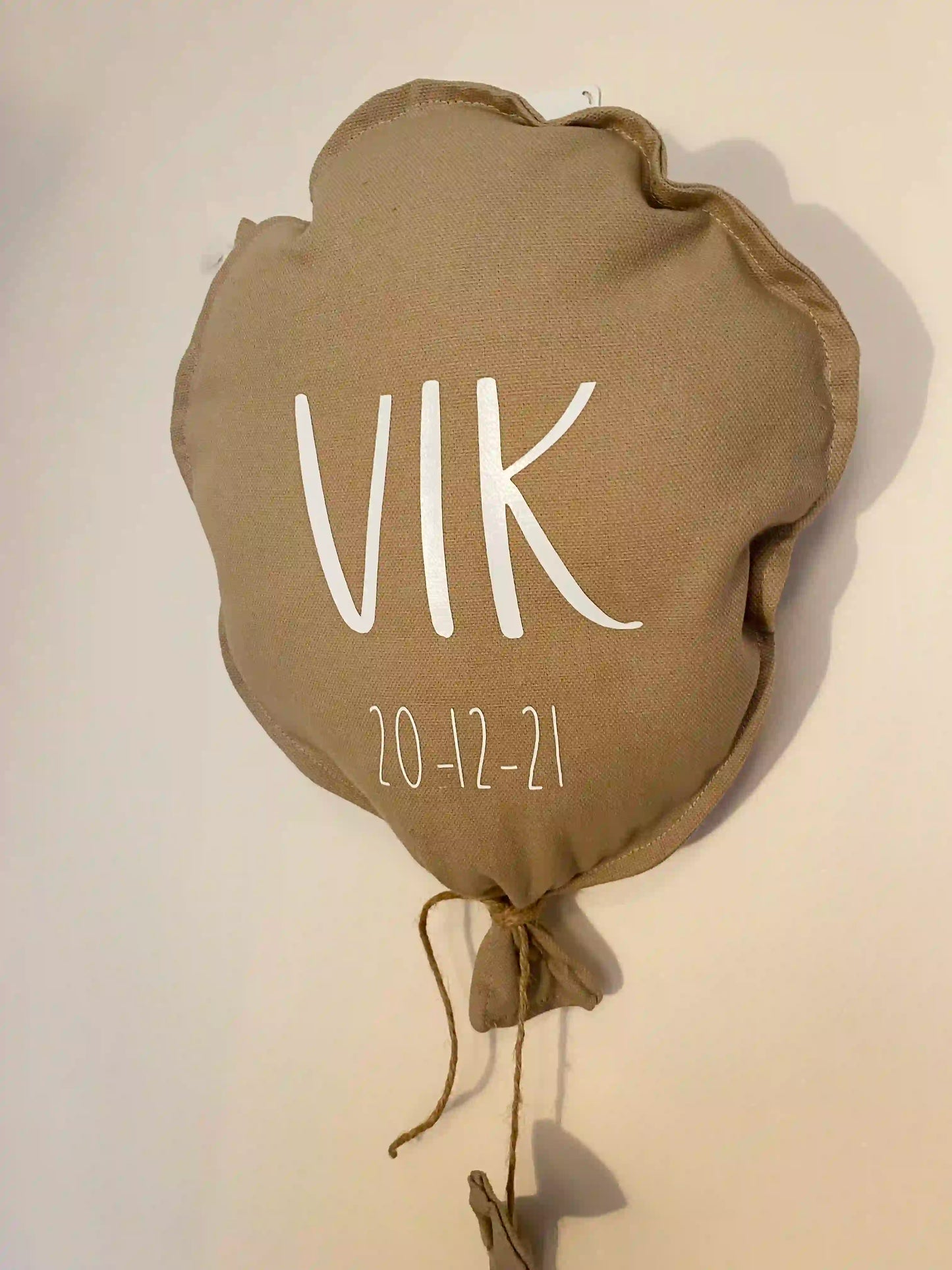 Geboorteballon in kleur naar wens