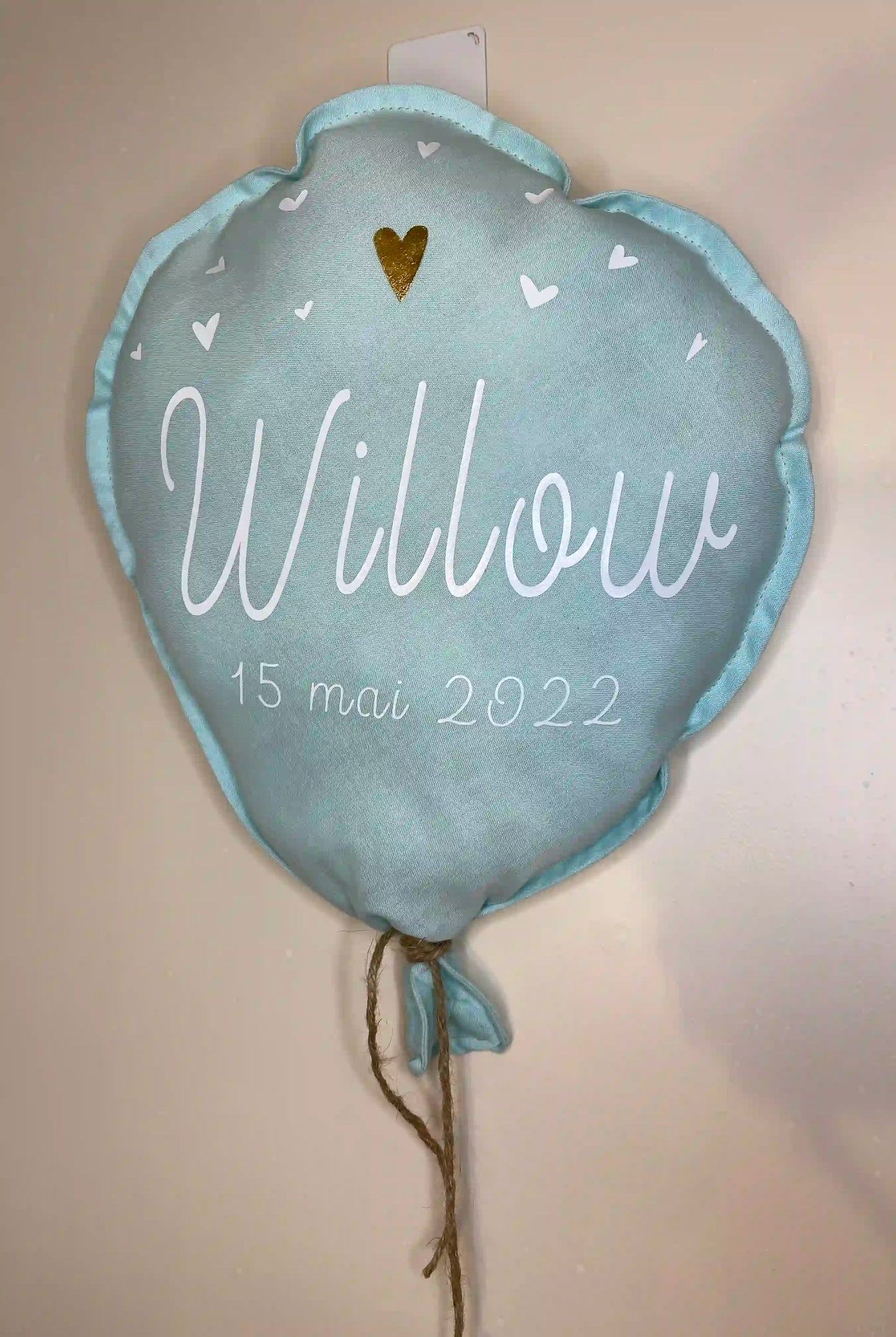 Geboorteballon in kleur naar wens