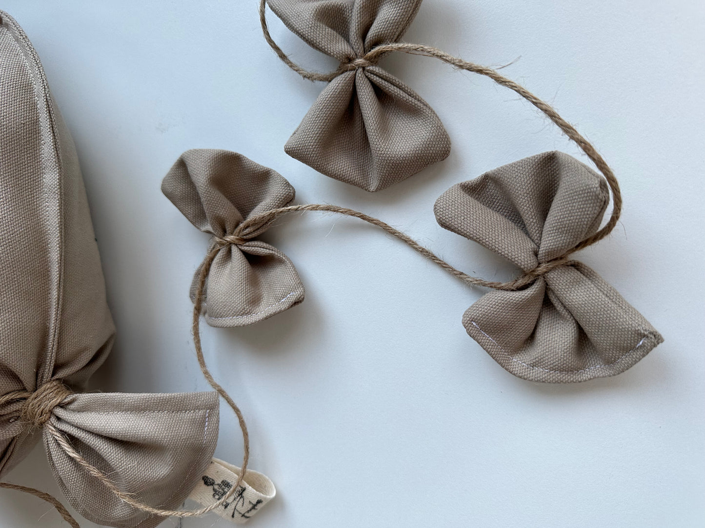 Geboorteballon beige