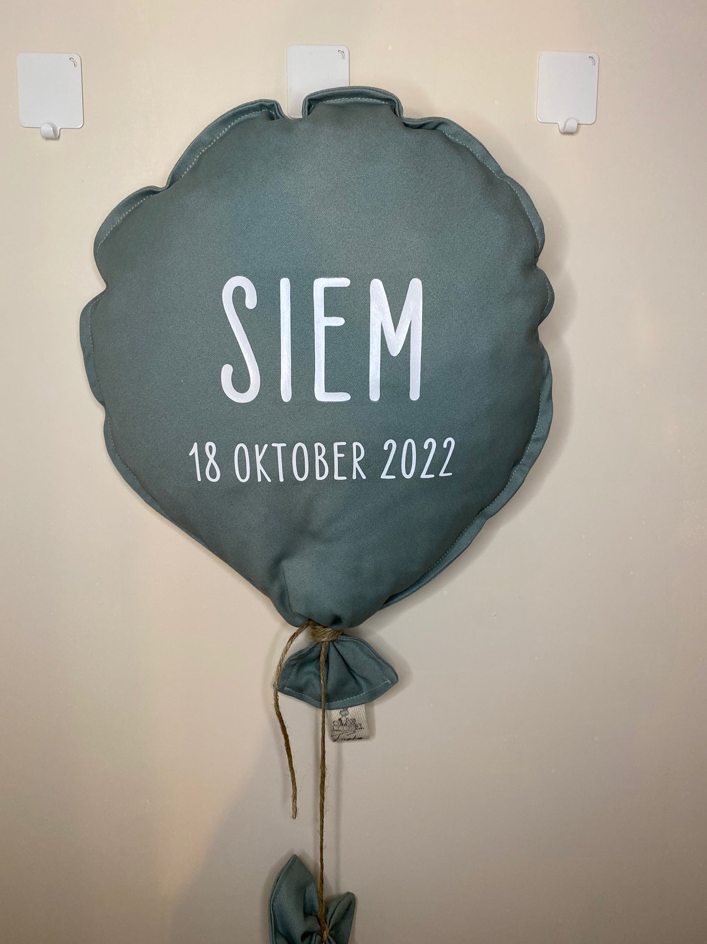 Geboorteballon oudgroen